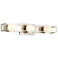 thumbnail image 2 of Nuvo Lighting Jenkins 24 Inch 3 Light LED Vanity Brushed Nickel with Frosted Glass - Brushed Nickel, 2 of 5