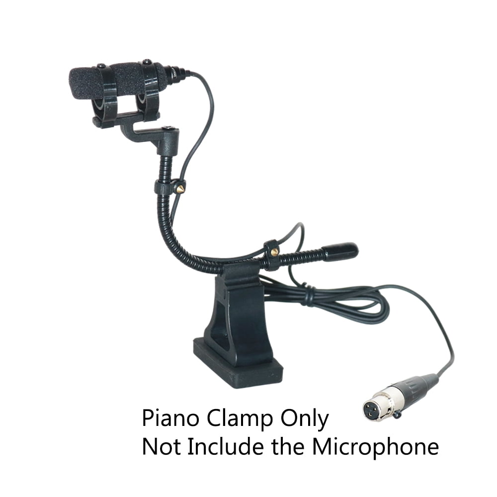 Instrument Condenser Microphone Mounting Clip For Piano With Magnetic Attraction Compatible For DPA4099 Beta98H Microphone Stand