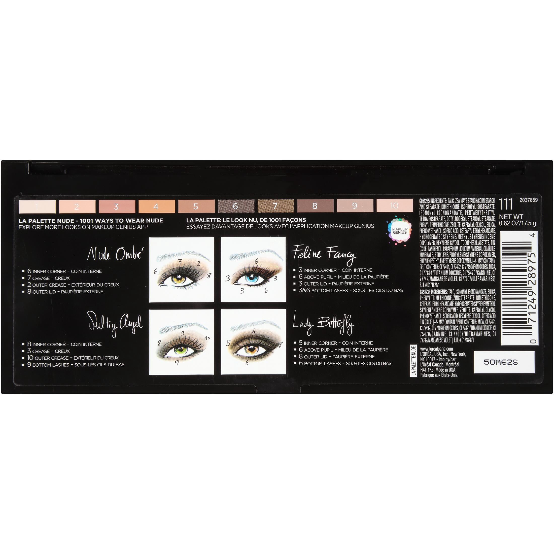L'Oreal Paris Colour Riche La Palette Eye Shadow, Nude