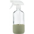 thumbnail image 4 of Just Like Joan 2-Pack Clear Glass Spray Bottles with Silicone Sleeve [Steel Gray & Sage Green], 4 of 6