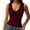 Wine_#02, variant on Sewkxo Womens Tank Tops V Neck Ribbed Sleeveless Tank Top Slim Fitted Fitted Basic Top Casual Clothes 2026,Wine L