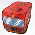 thumbnail image 3 of Spptty Kids Play Tent, Foldable Popup Quick Assembl Resistant To Wear Fire Truck Tent, For Children Kids, 3 of 8