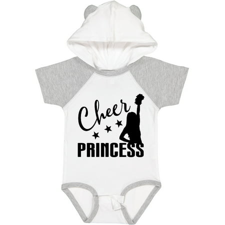 

Inktastic Cheer Princess Cheerleading Gift Girls Baby Bodysuit