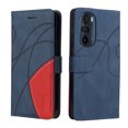 thumbnail image 4 of Compatible Motorola Edge X30 Case, Leather Wallet Case Stand View Magnetic Clasp Book Flip Folio Phone Cover - Blue, 4 of 5