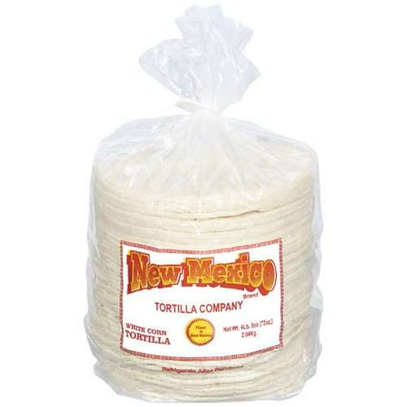 New Mexico Tortilla Company White Corn Tortillas, 72 oz