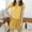 Yellow, variant on Women’s Loungewear Set Two Piece Pajama Set Short Sleeve Tops and Shorts Sleepwear Soft Comfy Matching Outfit