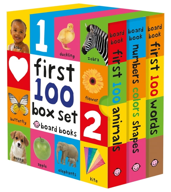 First Learners ABC Words Board Books Set of 6 Educational 