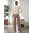 thumbnail image 3 of Conjunto 2 Piezas Blusa Manga Larga Y Pantalón Ajuste Cómodo Sofisticado para Mujer, 3 of 5