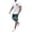D174/White, variant on Afdoent Men's 2 Pieces Outfits Men Hawaiian Crew Neck Short Sleeve T Shirt And Printed Shorts Two Piece Set Summer Vacation Outfits For Men