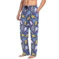 thumbnail image 5 of joogoo Men's Pajama Pants Tennis Racket Balls Soft Long Sleep Lounge Pjs Bottoms S, 5 of 7