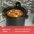 BLACK+DECKER 4Quart Slow Cooker with Chalkboard Surface, Slate
