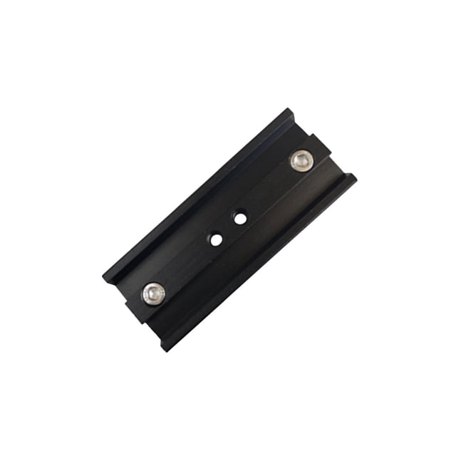 Mounting Plate Accessory Professional with 4 Screws 4.25inch Metal Construction Sturdy Threaded Post Mount Plate Adapter black