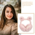 thumbnail image 2 of LABSERRON Soft Warm Ear Muffs Fuzzy Earmuff Pink Plush 1Set 9.8X7.9X5.5in, 2 of 8