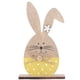 thumbnail image 1 of Decoración artesanal de madera, adorno de conejo de madera, lindo escritorio de Pascua, decoración de conejito, adorno de escritorio para el hogar, rendimiento probado, 1 of 8