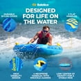 thumbnail image 4 of Solstice Surge Inflatable Towable 2-Person Water Sport Tube with 6 Handles, 4 of 11