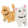 thumbnail image 4 of Chat Électrique en Peluche Réaliste - Jouet Mignon Chaton Marchant Poupée Animale pour Enfants, 4 of 6