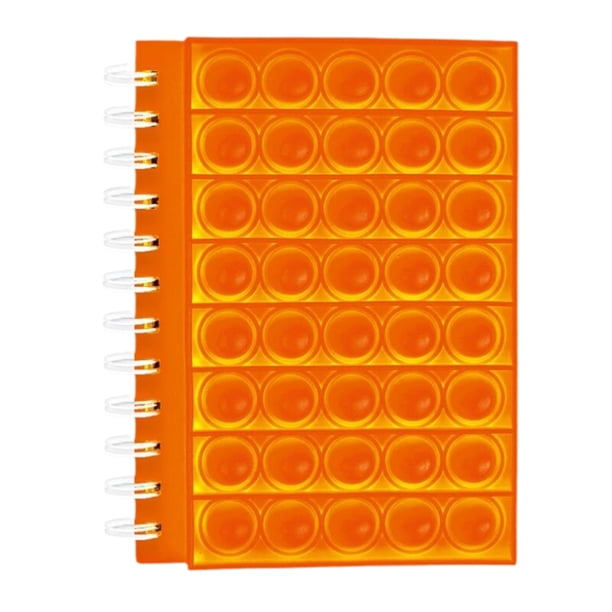 Push Bubble Notebook Cubierta De Silicona Suave Libro De Registros De Descompresión Libro De Burbujas De Extrusión Speravity FN007543-03