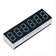 thumbnail image 2 of Reloj de 6 Bits de 0,36 Pulgadas Reloj Electrónico Digital LED W Segundo Módulo de Pantalla Apagado Memoria Ajuste de Brillo -B, 2 of 5