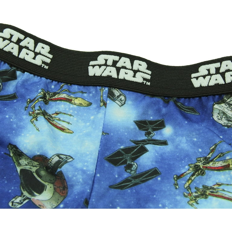 Star Wars Boys Youth Starfighter Spaceships Pajama Sleep Shorts