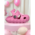thumbnail image 4 of SANDALIAS PARA NIÑA LIGERSA Y ANTIDESLIZANTES EVA COLOR ROSA CON PINES DECORATIVOS, 4 of 5