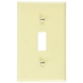 thumbnail image 1 of Placas de pared Leviton 1 Gang Switch, color marfil, paquete de 10, 1 of 1