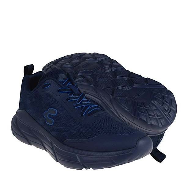 TENIS CABALLERO CHARLY 1086997003 TEXTIL AZUL