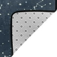 thumbnail image 6 of XMXT Non-Slip Area Rug, Blue Space Constellation Print Polyester Rugs for Living Room, 72 x 48 inches Blue, 6 of 9