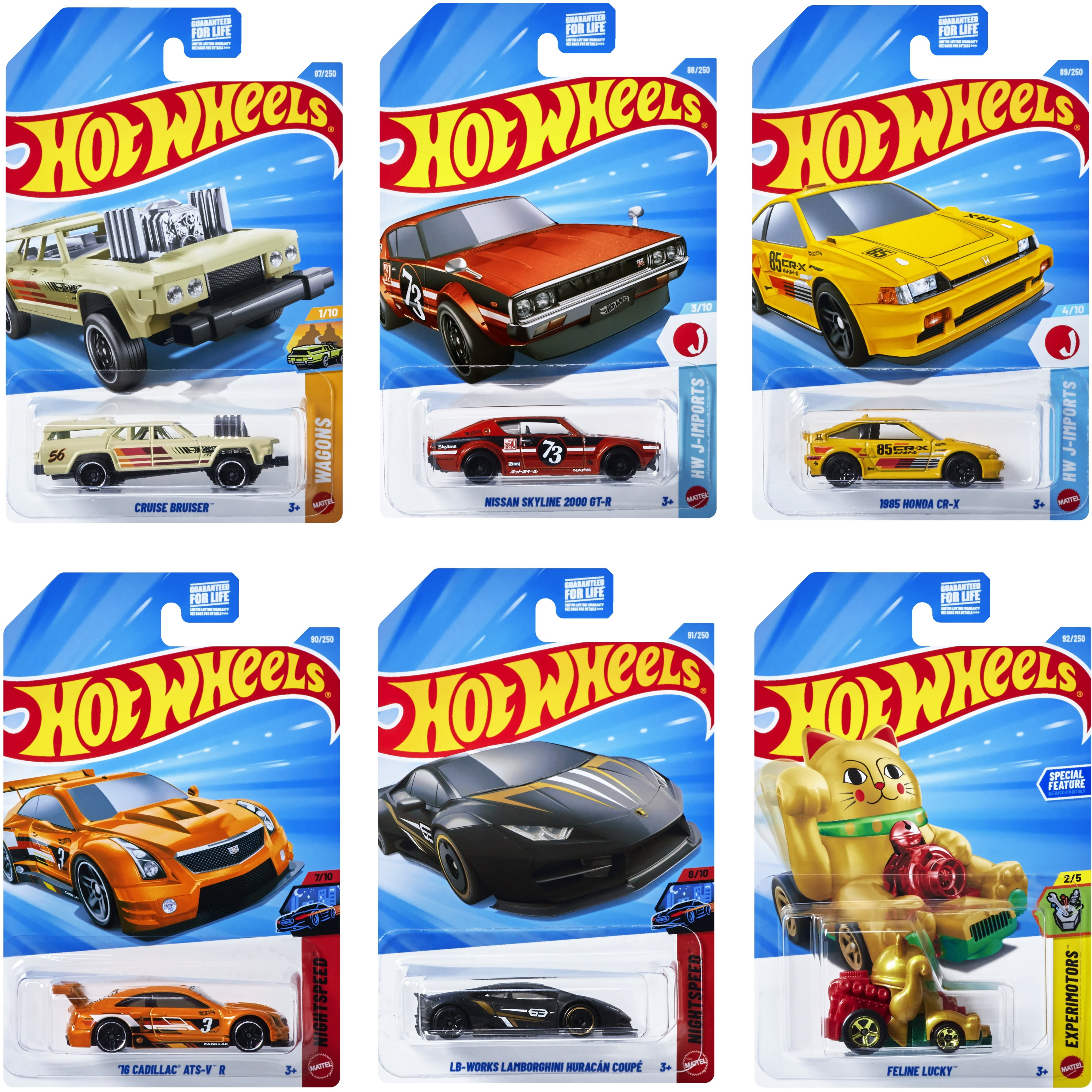 Hot Wheels Basic 1:64 Car 72-Piece D Assortment