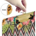 thumbnail image 3 of FMSHPON Aztec Geometric Flower Clipboard Hardboard Wood Nursing Clip Board and Pull for Standard A4 Letter 13x9 inches, 3 of 7