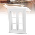 thumbnail image 4 of Casa De Muñecas A Escala 1:12, Ventana En Miniatura De Madera, Doble Apertura, 6 Rejillas, Muebles Para Casa De Muñecas, Accesorios Para Decoración Del Hogar, 4 of 7