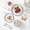 Beige, variant on Plates and Bowls Sets, 18 Pieces Beige Dinnerware Sets for Kitchen, Reactive Glaze Dishes Set for 6, Dishwasher and Microwave Safe