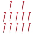 thumbnail image 4 of 12 bolígrafos con forma de corazón para Valentín, bolígrafos con forma de corazón, creativa para fiestas, suministros de Valentín Rojo, 4 of 10