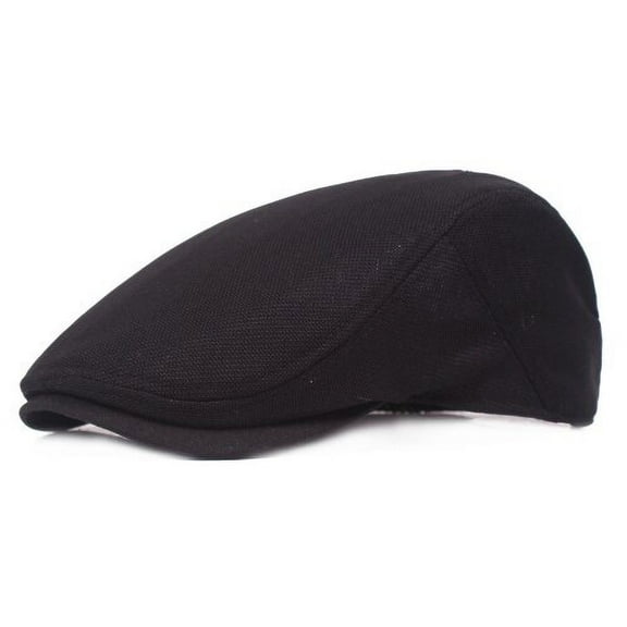 SikaFu New Summer Hats for Men Women Casual Ivy Flat Caps Berets Solid Plain Men Women Berets Caps Unisex Mesh Newsboy Caps