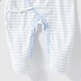 thumbnail image 6 of CAUYDY Newborn Boy Going Home Outfit Baby Sleepers Preemie Clothing Long Sleeved Pajamas Infant Boys Bodysuit Fall Winter Romper 3 6 9 12 18 24 Months Light Blue for Sizes Newborn, 6 of 6