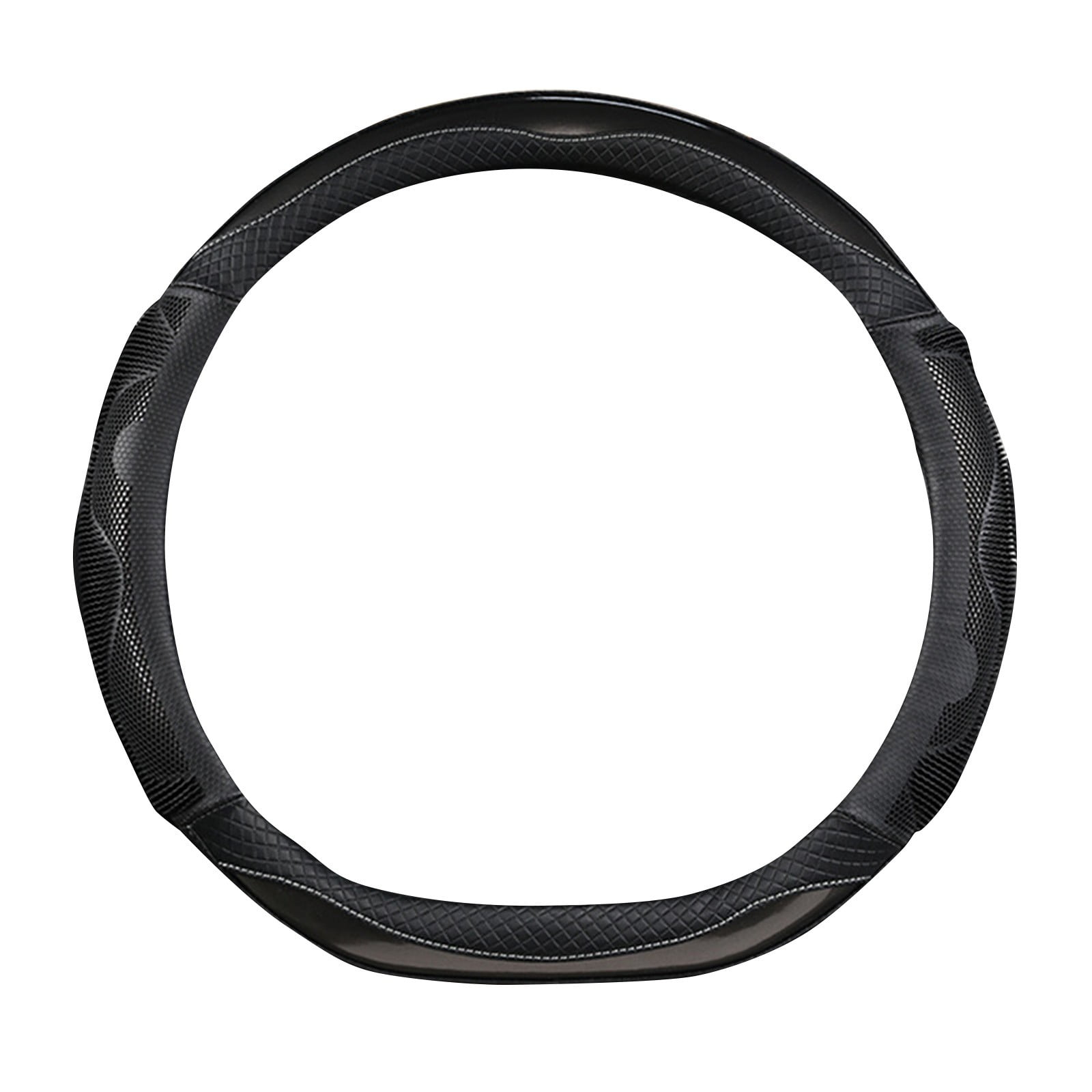 Jacenvly Car Accessories Cleaning Car Steering Wheel Cover Honeycomb Fashion Men and Women Available Handlebar Cover Bedroom Decor