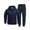 Blue%GC%, variant on CONZONE Mens Sweatsuit 2 Piece Sets Casual Men's Jogging Tracksuit Set Solid Color Pullover Hoodie Sweatpants Sweat Suit for Men Cozy Fall Winter Athletic Track Suit Outfits