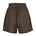 thumbnail image 5 of FNFYFH Shorts For Women Casual Beach Short Pants with Pocket (Women's X-Large), 5 of 7