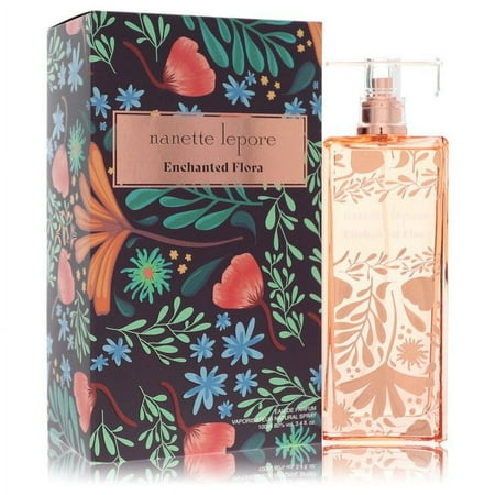 Nanette Lepore Enchanted Flora by Nanette Lepore Eau De Parfum Spray 3.4 oz for Women