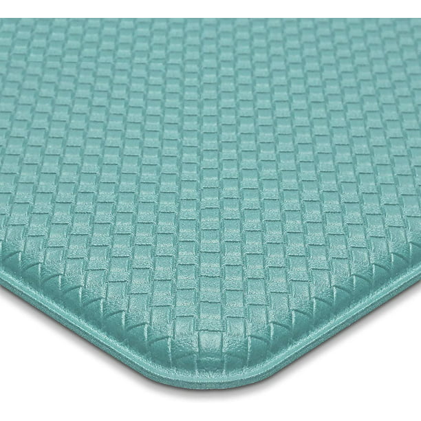 Anti Fatigue Comfort Mat Waterproof, Turquoise Kitchen Rugs