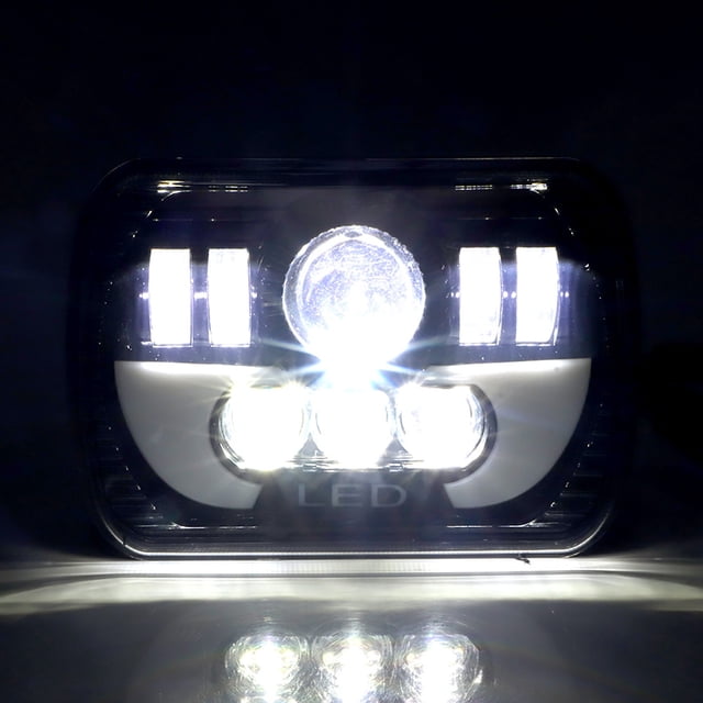 Faro LED Universal de 5x7 pulgadas luz cuadrada LED de 90W faro de luz alta/baja resistente al agua ANGGREK Otros