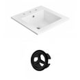 thumbnail image 1 of American Imaginations 32-in. W 3H8-in. Ceramic Top Set In White Color AI-21003, 1 of 1