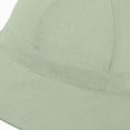 thumbnail image 4 of HCNTES Baby Toddler Infant Girls Bucket Sun Hats Protection Beach UPF 50+ Toddler Wide Brim Bucket Summer Hats (4-Green,1-3 Years), 4 of 4