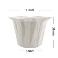 thumbnail image 2 of Chok Disposable Coffee Filters Pack of 100 Paper Filter +Reusable K Cup Coffee Pod for Reusable Single Serve Pods Compatible with k cup 2.0 & 1.0 Coffee Maker, 2 of 7