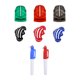 thumbnail image 2 of Yuarrent 8 Uds. Marcadores de línea de Golf, marcadores de plástico para Golf, 3 ranuras, alineación de bolas, revestimientos de dibujo con rotulador Golf Yuarrent OD001033-00, 2 of 6