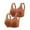 Coffee, variant on hotojiny 2PC Bralettes for Women Wirefree Breathable Full Coverage Bra Push Up Adjustable Strap Bra Wireless Everyday Bra