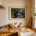 thumbnail image 3 of Hidden Falls in Motion - Happy Valley Oregon Photography Waterfall Nature Forest Scenic Wilderness Landscape Woodland Oak Framed Wall Art Print 12 x 18 inches, 3 of 6