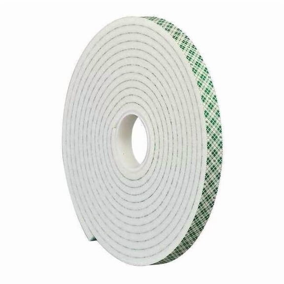 3m Foam Tape, Tan, 5 yd L, 1 in W 4004
