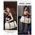 thumbnail image 4 of Bolsa de gimnasio WISEPACK, bolsa de viaje impermeable con compartimento para zapatos, 4 of 8