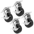 thumbnail image 1 of unbranded 4Ud Giratorias Para Carrito De Hogar En Metal Y Caucho Para Muebles Silenciosas, 1 of 6