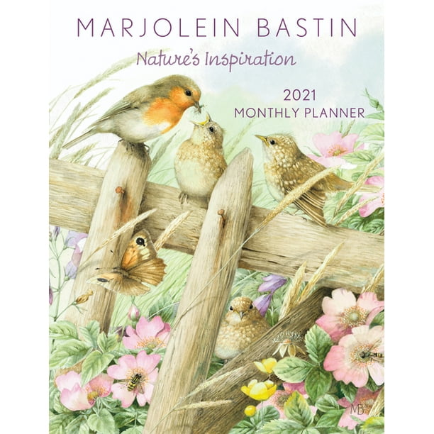 Marjolein Bastin Nature's Inspiration 2021 Large Monthly Planner